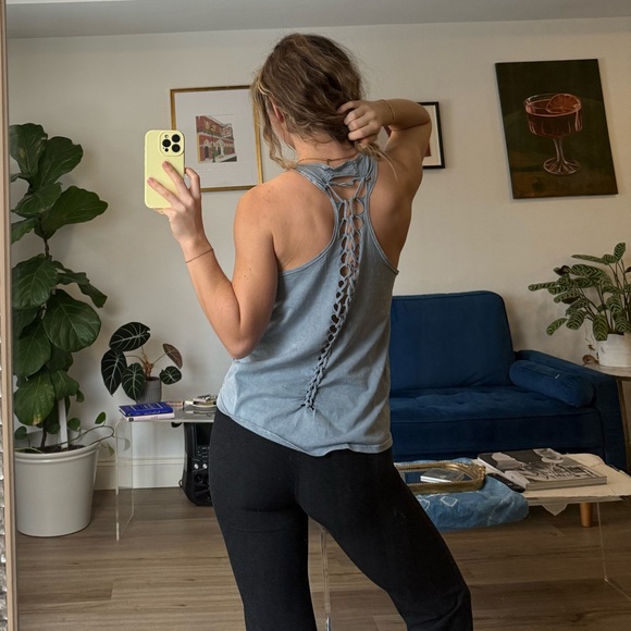 SoulCycle Light Blue Tank Top - Picture 2 of 6